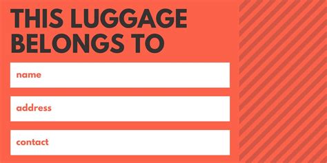 where to buy luggage labels.